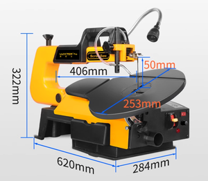 Scie à ruban électrique multifonctionnelle à éclairage LED de 16 pouces, 180 W, <span class=keywords><strong>avec</strong></span> rail coulissant, pour le travail du <span class=keywords><strong>bois</strong></span>, pour couper le <span class=keywords><strong>bois</strong></span> - Product Image 4