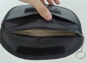 กระเป๋าใส่กุญแจแบบพกพา ป้องกันการโจรกรรม ทำจากหนัง PU คาร์บอนไฟเบอร์ กันน้ำ ทนทาน คุณภาพสูง เป็นมิตรกับสิ่งแวดล้อม ทันสมัย - Product Image 6