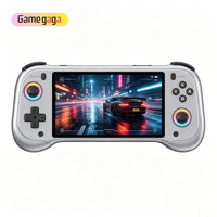 Consola de Juegos Portátil H55 Pro, Pantalla IPS de 5.5 Pulgadas, Sistema Operativo Linux, Consola Retro Portátil, 64 GB de RAM, 2 GB de Luz RGB, Más de 15000 Juegos