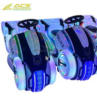 Véhicule d'amusement futuriste ACS White pour moto, machine d'amusement commerciale d'intérieur lumineuse pour arcade, modèle certifié CE