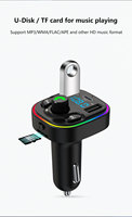 Nuevo Cargador de Coche Estéreo USB Dual Portátil, Transmisor FM para Coche con Manos Libres, Reproductor MP3, Puerto USB, 12-24V Universal para Coches