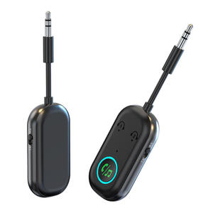 BR08 Ricevitore e trasmettitore audio <span class=keywords><strong>Bluetooth</strong></span> wireless 2 in 1 per aereo, supporta 2 dispositivi - Product Image 3