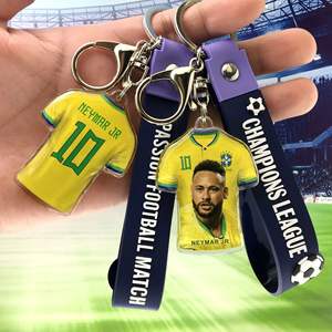 Llavero de Anime de Estrella de Fútbol, Ligero, Bonito, Impermeable, de Plástico, Colgante de la <span class=keywords><strong>Liga</strong></span> de Campeones, Recuerdo, Venta al por Mayor - Product Image 6