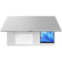 Laptop Bisnis Layar Sentuh Ganda 7 inci + 15,6 inci Harga Pabrik, Dapat Disesuaikan, 1920*1080P IPS, RAM 16GB, SSD 256GB, Keyboard Backlit