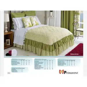 Couette simple Orient avec housse et matelas à ressorts imprimé, literie classique pour la maison - Product Image 4