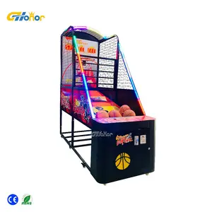 Large Basketball Projection Shooting Style Street Basketball Arcade Game Console For Sale