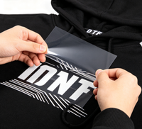 Film Transfer Sublimasi YMD PET, Kertas Transfer Panas Cepat Kering 100gsm untuk Pencetakan Tekstil Digital, Kaos & Pakaian