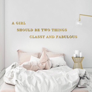 Acrylic Gương Tường Dán 26 Chữ Tiếng Anh Ký Túc Xá Trà Sữa Nhà Hàng Cá Tính Tự Làm Đầu Thời Thơ Ấu Giáo Dục Cho Trẻ Em - Product Image 2