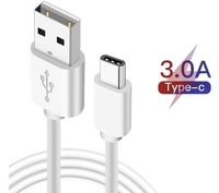 Kabel Data pengisi daya Cepat 12W Real USB, IP-ULT grosir murah, kabel Data pengisian cepat, USB-C putih, panjang 1M 1.5M 2M