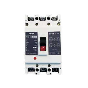 PKM1-400A Amps 3P Three Poles Industry Electrical Air Switch MCCB AC415V 36KA Shunt Coil TMD Moulded Case Circuit Breaker