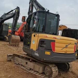 Mini pelleteuse d'occasion VOLVO EC60BLC 6 tonnes VOLVO EC55B EC60C EC60D EC130W EC140 en stock à vendre à Shanghai - Product Image 1