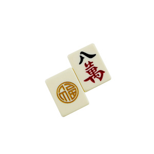 New Year Party Ivory Jinfu Home Hand Mahjong 42/44 Chinese Style National Tide High-end Gift Box with Pocket Cushion - Product Image 5