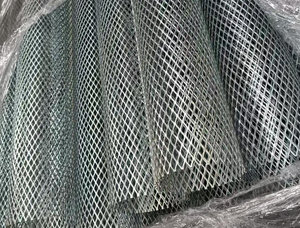 Prix du treillis métallique expansé avec options de cadre en acier galvanisé et en aluminium pour façade, <span class=keywords><strong>plafond</strong></span> et conception architecturale - Product Image 3