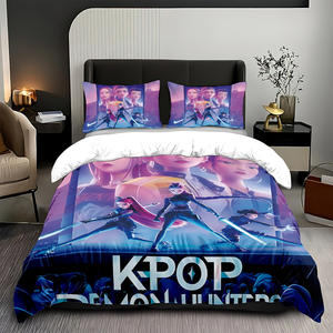 Parures de lit personnalisées K-POP Witch Hunt Series imprimées numériquement en 3D, disponibles en différentes tailles - Product Image 6