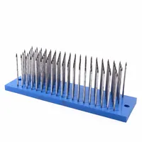 Jarum Hackle Baja & Plastik 93 Gigi (Blue Board Silver Needle) Grosir untuk Alat Ekstensi Rambut Komersial