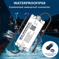 Controlador de Iluminación LED Aipin C321Z IP20 de 4 Zonas con Dimmer PWM, Sincronización en Grupo Tuya Smart Mesh, Alcance Interior de 30M, DC5-24V, 360W
