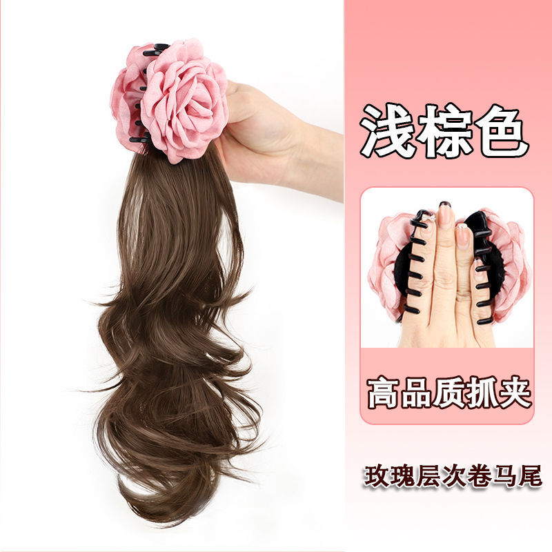Pink roses [light brown]