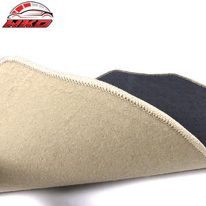 พรมปูพื้นสำหรับโตโยต้า คัมรี่ 02-06 รถไลเนอร์ด้านหน้าด้านหลังกำมะหยี่สีเบจพรมกันลื่น 4 ชิ้น - Product Image 3