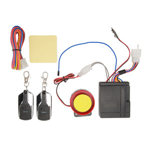 1-weg motorfiets alarmsysteem 12V 4 gevoeligheidsniveaus universele afstandsbediening alarmset voor scooter motorfiets - Product Image 6