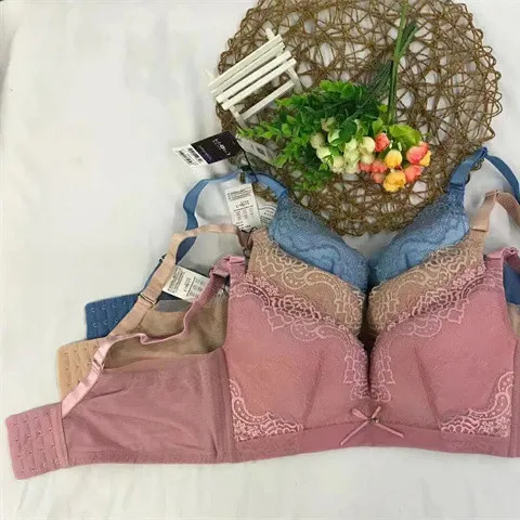 Bra Pengangkat Lingerie Wanita, Pakaian Dalam Wanita Tanpa Kawat, Bra Push Up dengan Harga Rendah, Pakaian Dalam Thailand, Vietnam Laos