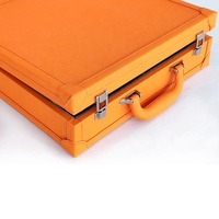 Boîte de rangement pour lunettes de soleil de luxe sur mesure, fabriquée à la main, haut de gamme, 10 emplacements, en cuir