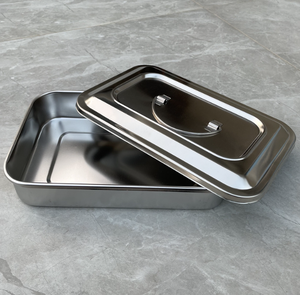 Bandeja de Esterilización para Instrumentos Quirúrgicos de Acero Inoxidable, Certificación CE, Anticorrosión, Resistente al Óxido, con Múltiples Tamaños - Product Image 2