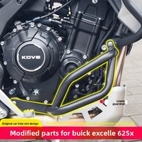 Protection de châssis de moto Kaiyue 625X en acier au carbone, anti-collision et résistante aux chutes, style robuste fixe, modèle de rechange