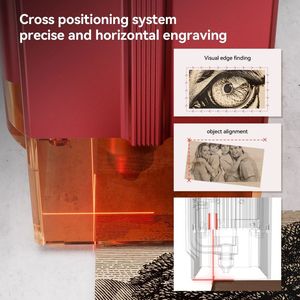 Machine de gravure laser Atomstack A12 X12 Pro 50W avec contrôle intelligent Wifi, découpe CNC, gravure sur granit, métal, plaque signalétique pour chien, verre, impression 3D - Product Image 4