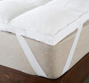 <span class=keywords><strong>Surmatelas</strong></span> en coton blanc Durable de haute qualité sur taie d'oreiller coussin de lit hypoallergénique reine taille <span class=keywords><strong>surmatelas</strong></span> - Product Image 2