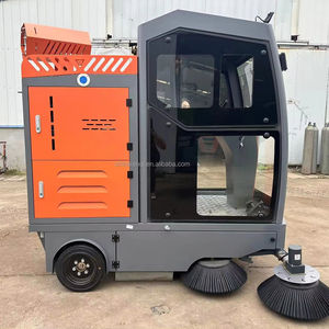 Balayeuse de sol électrique Renqi D19 autopropulsée, entièrement fermée, fonctionnant sur batterie, avec pistolet à brouillard - Product Image 2