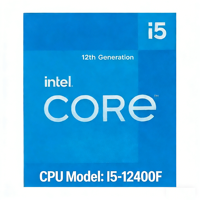 Ordinateur de bureau OEM Intel I5-12400F CPU RTX 3050 6 Go de carte graphique 8 Go de RAM DDR4 256 Go de SSD SATA 500 W double ventilateur Win11 Ordinateur de bureau hôte