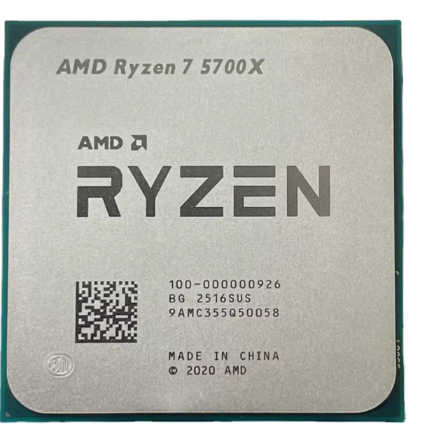 For for 7 5700X 8-Cores 16-Threads 3.4GHz TDP65W New AM4 Desktop with 9nm Process 30MB L3 Cache 64-Bit Support 100-000000926