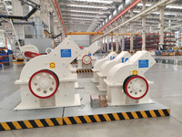 Mesin Penghancur Batu Bijih Emas Tanah Terlaris, Mesin Penghancur Botol Kaca, Hammer Mill PC1200*1200 Hammer Crusher dengan Kehilangan Material Rendah