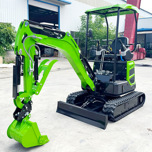 Mini-excavatrice 1,8 tonne CE EPA à prix de gros, machine de terrassement, petite pelle hydraulique diesel sur chenilles pour usage domestique, micro-pelle - Product Image 6
