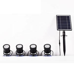 ไฟสปอต<span class=keywords><strong>ไล</strong></span><span class=keywords><strong>ท์</strong></span> LED พลังงานแสงอาทิตย์สำหรับสวนกลางแจ้ง IP68กันน้ำได้มีหนามสี RGB วัสดุ ABS CE ROHS - Product Image 1