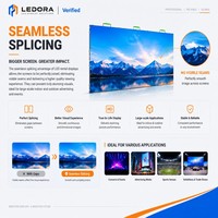 شاشة LED للإيجار بدقة P2.976 بكسل وتقنية 4K HDR10 مقاومة للماء IP65 لفعاليات السياحة والحفلات الموسيقية بتصميم وحدات قابلة للتركيب