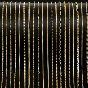 Collana RINNTIN GC personalizzata in <span class=keywords><strong>oro</strong></span> vero 18k, catena cubana, collana in <span class=keywords><strong>oro</strong></span> massiccio Au750, collana in <span class=keywords><strong>oro</strong></span> vero 14k - Product Image 5