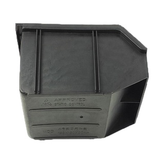 Industrial <strong>Storage</strong> 165x95x70mm ESD <strong>Bin</strong> Antistatic Conductive <strong>Plastic</strong> Component Box - Product Image 2
