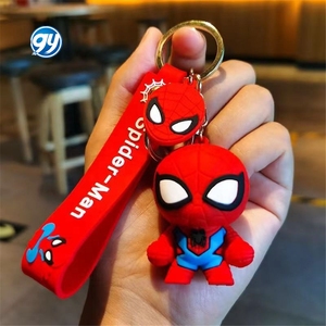 13 design Vente à chaud <span class=keywords><strong>Film</strong></span> américain porte-clés en caoutchouc pvc <span class=keywords><strong>Spider</strong></span>-<span class=keywords><strong>Man</strong></span> porte-clés 3d - Product Image 3