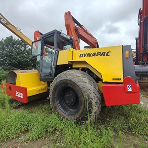 รถบดอัดล้อเดี่ยว Dynapac CA251D ของสวีเดน น้ำหนัก 9.75 ตัน เครื่องยนต์ Deutz/Cummins ระบบไฮดรอลิกเต็มรูปแบบ สภาพดี - Product Image 4