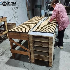 Panel Acústico de MDF con Núcleo de Poliéster Ignífugo B1 para Hospitales y Clínicas con Estante Médico, Certificado ISO9001 y Greenguard - Product Image 2