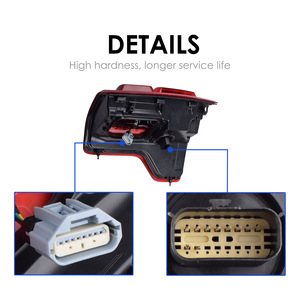 Luces Traseras para Ford F150 2015-2017, Lado Izquierdo y Derecho, con Radar de Punto Ciego, para Reemplazo o Reparación, Material Plástico - Product Image 4