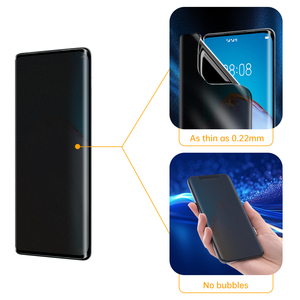 Bảo hiểm đầy đủ <span class=keywords><strong>3D</strong></span> đầy đủ keo Hydrogel chống gián điệp TPU bảo vệ màn hình riêng tư cho Samsung iPhone Xiaomi - Product Image 4