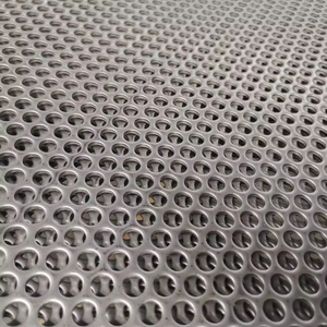 Lámina de Malla Perforada de Acero Inoxidable 304, Lámina de Malla Perforada de Acero Inoxidable 304 con Orificios Redondos, Metal Perforado - Product Image 3