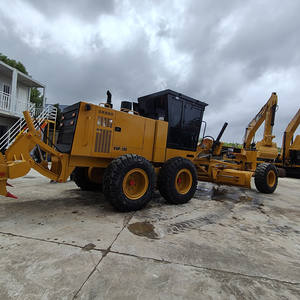 Niveleuses de moteur d'origine les plus utilisées en usine Machines de construction de niveleuses de moteur CAT 140K avec de grandes performances - Product Image 4