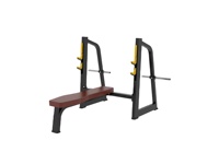 Banc plat en acier Aochuang AC-C037 pour équipement de musculation commercial en salle de sport en Chine