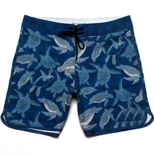Shorts de surf pour hommes, design personnalisé, tissu extensible 4 directions, motif floral, grande taille, respirant, vente en gros - Product Image 4