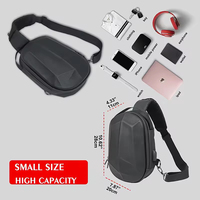 Vente en gros personnalisé sac pour hommes sac à bandoulière voyage unique sac suspendu à bandoulière, sac de poitrine pour hommes en plein air, sac pour ordinateur tablette