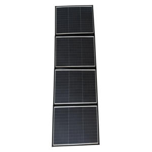 Op Maat Gemaakte High-Efficiency Ultralichte 200W Draagbare Opvouwbare Zonne-Deken Zonne-Oplader Kit Voor Buitenshuis - Product Image 3