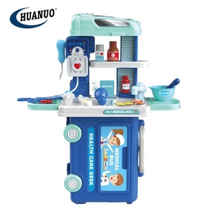 Nuovo arrivo 3 in 1 giocattoli per autobus medici portatili finta di giocare con l'<span class=keywords><strong>auto</strong></span> per bambini set da gioco medico per bambini giocattolo - Product Image 1